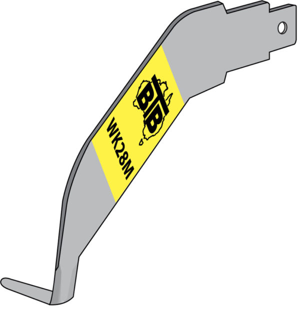 BTB Kniv blad høyre 25mm
