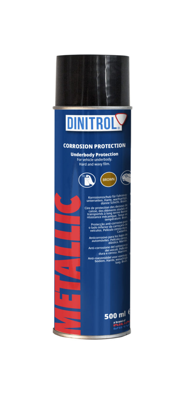 Dinitrol Metallic Spray 500ml 12 pk