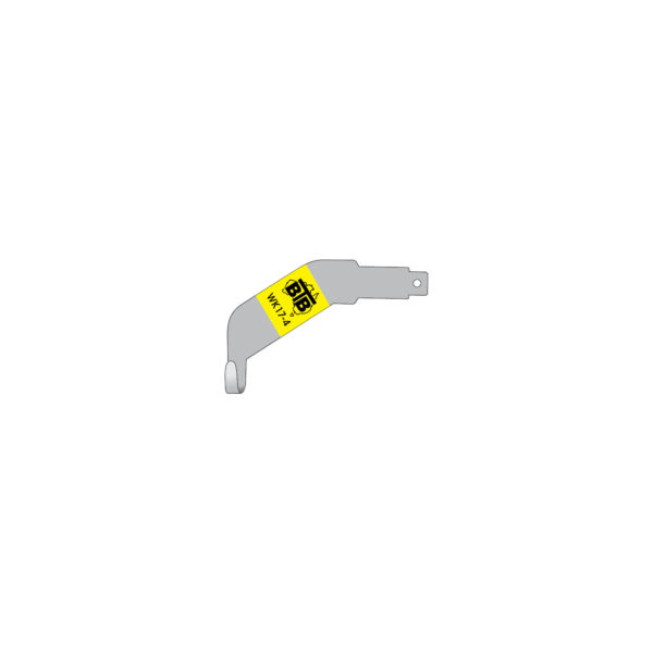 BTB backfill removal blade - 4 mm
