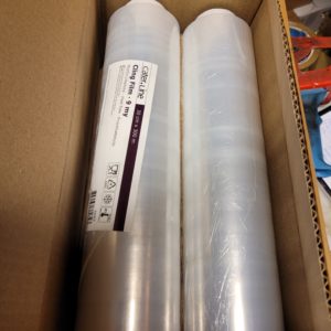 Plastfolie 9μ 0,3m x 300m, 4stk ruller