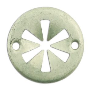 Låseskive/ Metalplate. 10 Stk